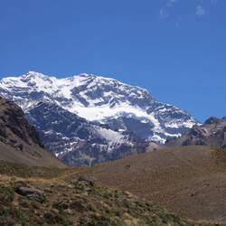 Mirador Aconcagua (6’962m, der höchste Berg Südamerikas & der höchste Berg ausserhalb des Himalayas.