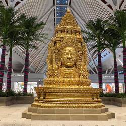 LG etzte Eindrücke von Siem Reap auf dem Flughafen