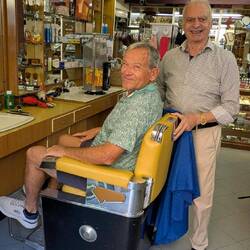 Beim Coiffeur