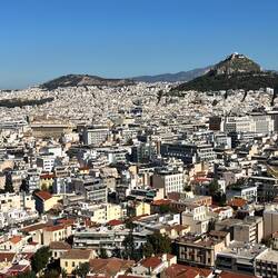 Athens. We are staying bottom left