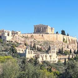From the hill with Socrates' prison cell