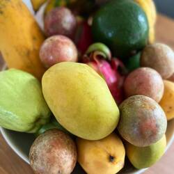 Die Frucht-Beute ist auch sicher und ohne Zoll-Beschlagnahmung angekommen