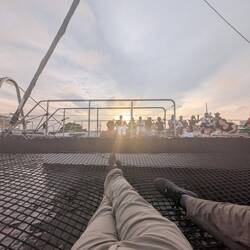 Ein bisschen Sonnenuntergang