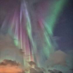 Wenn sich so langsam die Corona entfaltet...