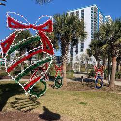 Alles schon Weihnachlich geschmückt für Thanks Giving