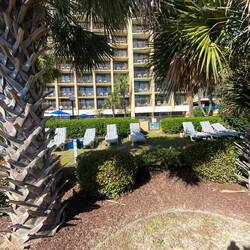 In diesem Hotel waren wir bei unserem USA Urlaub 2011; mit Blick auf Central Myrtle Beach Pier