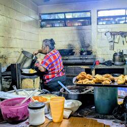 Heute kocht die Mama für uns