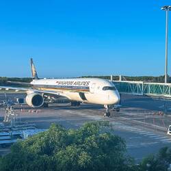 Departing Cairns with Singapore Airlines