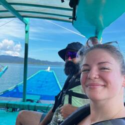 Xenia und unser neuer Freund Sergej 😬