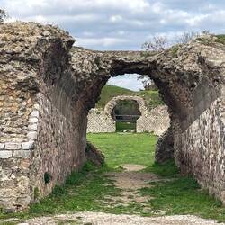 Zugang zum Amphitheater