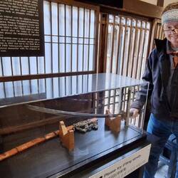 Mark w/ a samurai sword. Really . . . what could go wrong...? 🤔