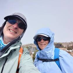 On top of Mt Wellington