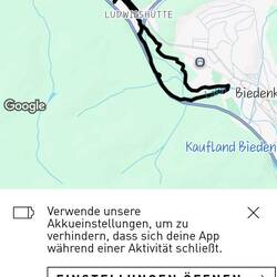 Kleine Runde gedreht bis Wittgenstein