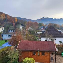 Aus der Ferienwohnung wäre der Blick noch viel weiter