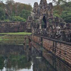 Bridge over the moat