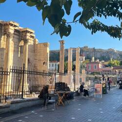 Hadrian's Library and surrounds
