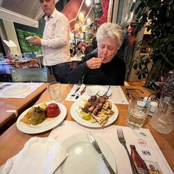 Dinner with the cold chips and grumpy waiters or managers