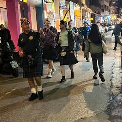 Scottish soccer fans