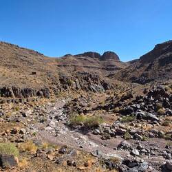 ......and rougher till we stop and continue on foot