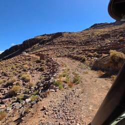 The track gets narrower and narrower.......