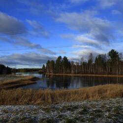 Ein schöner Ausblick, um morgens aufzuwachen...