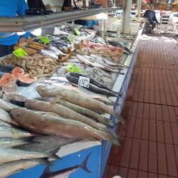 On retrouve avec plaisir le marché aux poissons. Tu en achètes et le restau d'à côté te le cuisine