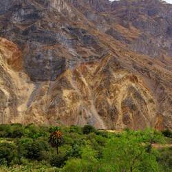 Rechts oben bei den Bäumen war der Start...