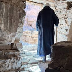 ... bis uns dann der Wächter des Agadir zu einer Führung reinlässt