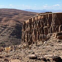 Blick von hinten auf den Agadir