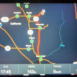 Von Bakersfield zum Lake Kaweah