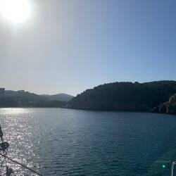 Nicht mehr viel los hier auf dem Wasser.