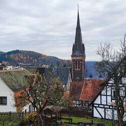 Schöne Sicht auf Biedenkopf