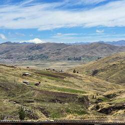Look carefully and spot snowy Ausangate 6384m