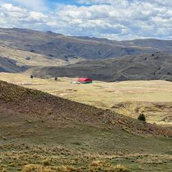 The red roof is probably the sports area