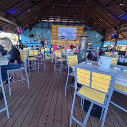 The Boathouse Tiki Bar & Grill. Can you spot Rosie?