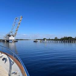Drawbridge of the Seminole Gulf Railway