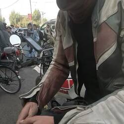 It's the old men who might have manners, and protect us from the crowds.