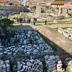 Agora - past pieces stacked for the future