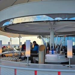 Die neue Lanaibar am Heck