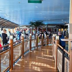 Blick in den immer gut besuchten Fitnessbereich