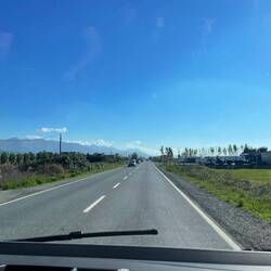 ..dann zur Abwechslung wieder mal eine gute Straße..