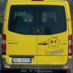 ..dieses Fahrzeug war mal auch irgendwo bei uns daheim..