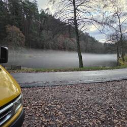 Bei Eppenbrunn, da dürften wir nicht stehen
