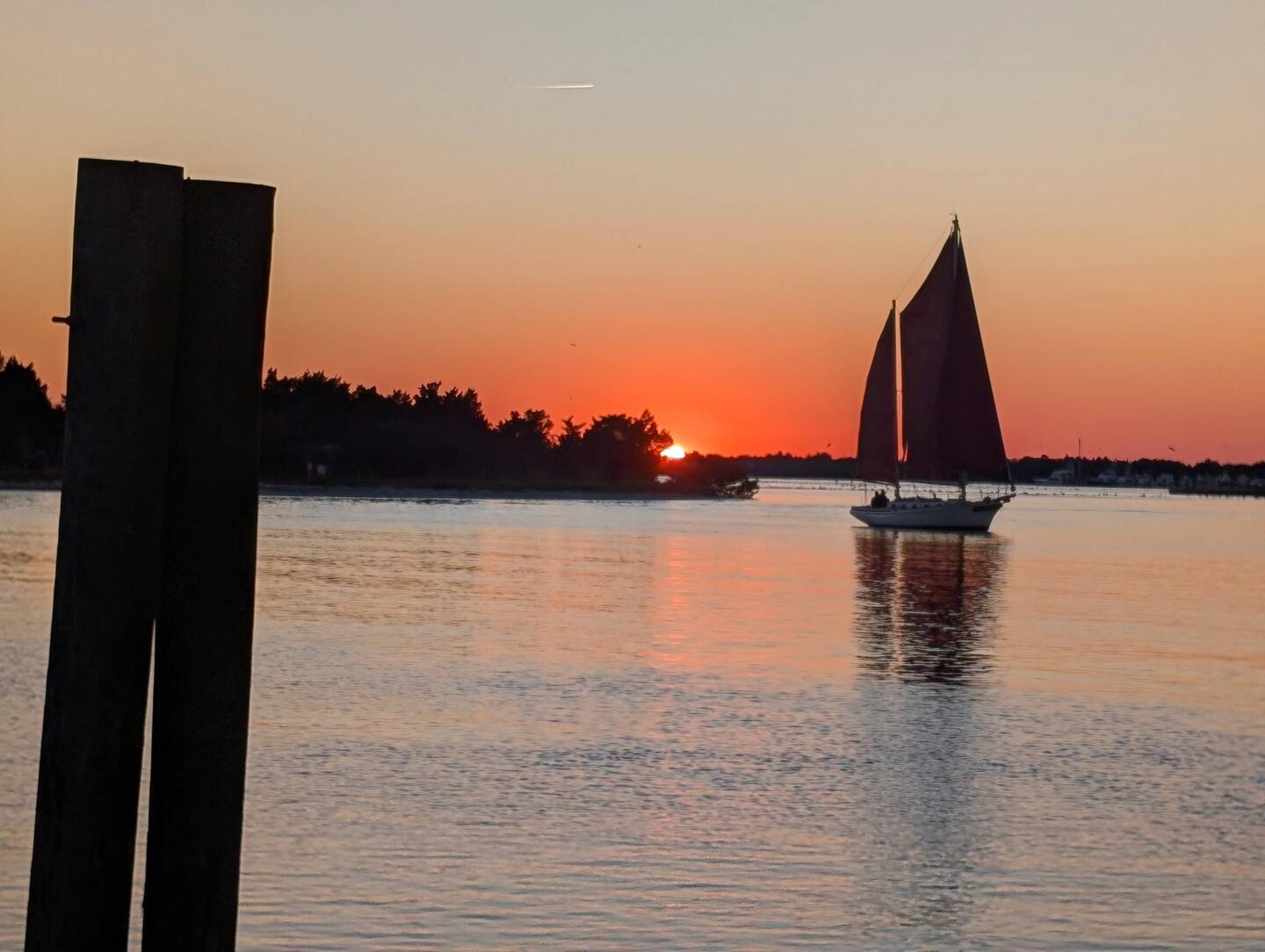 Sunset, Taylor Creek, Beaufort, NC