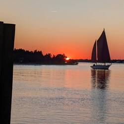Sunset, Taylor Creek, Beaufort, NC