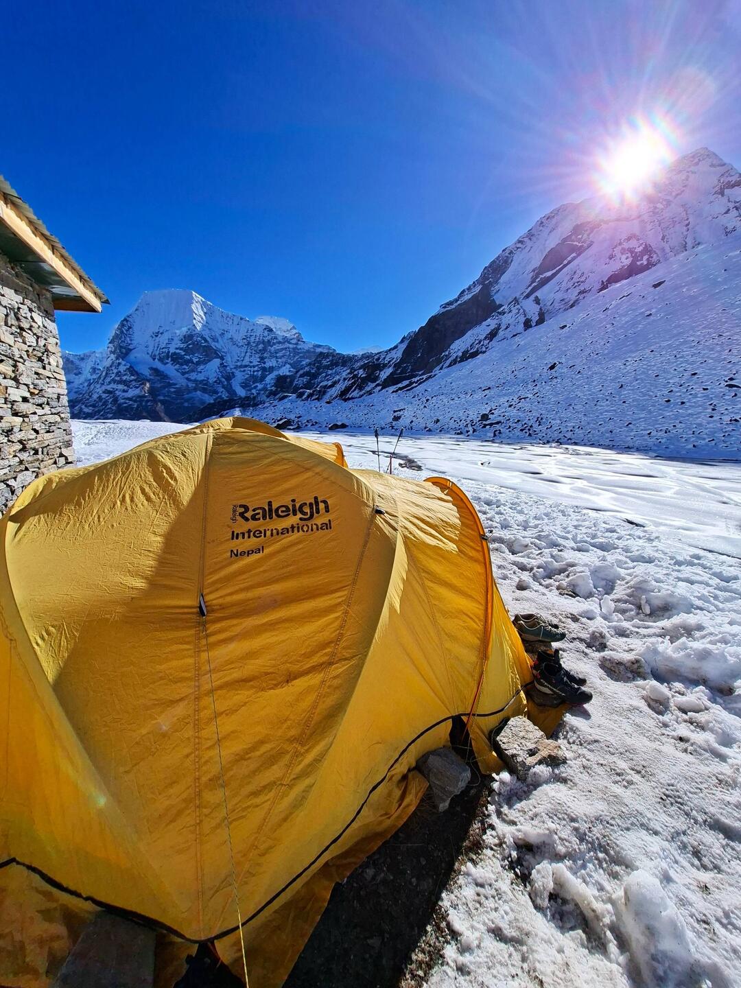 Wir verlassen das Base Camp