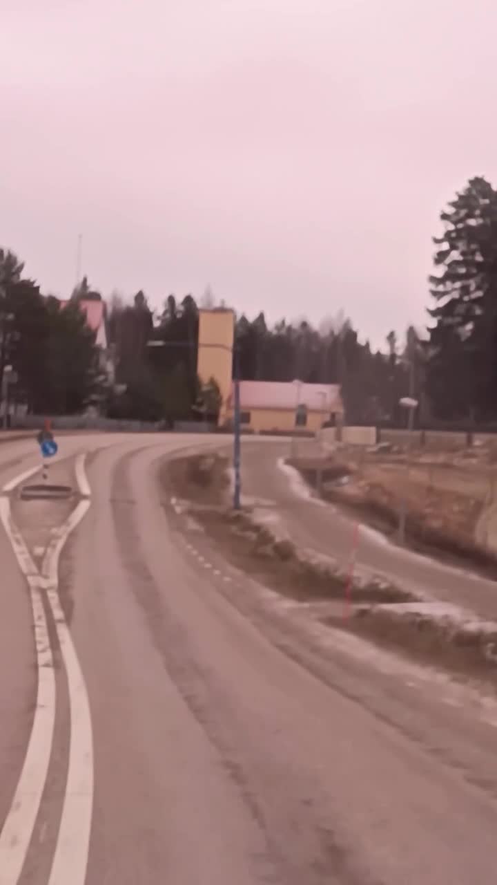 Schwedische Landstrassen Richtung Küste