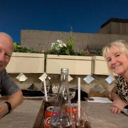 Abendessen bei 29°C