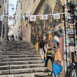 Historic part of Marseille.