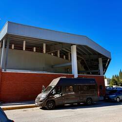 Unser Platz am Baseball Stadion